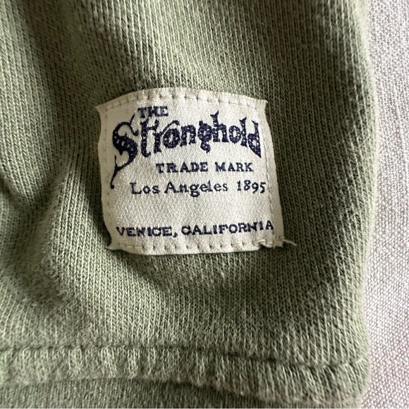 The Stronghold Hoodie Mens Medium Venice California Los Angeles Graphic Pullover - Picture 5 of 12